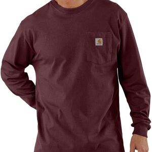 Carhartt men’s loose fit long sleeve pocket - Small